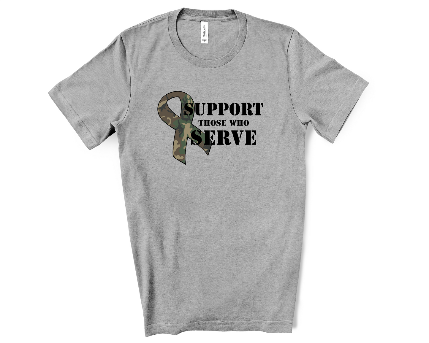 Veteran Cancer Ribbon Shirt