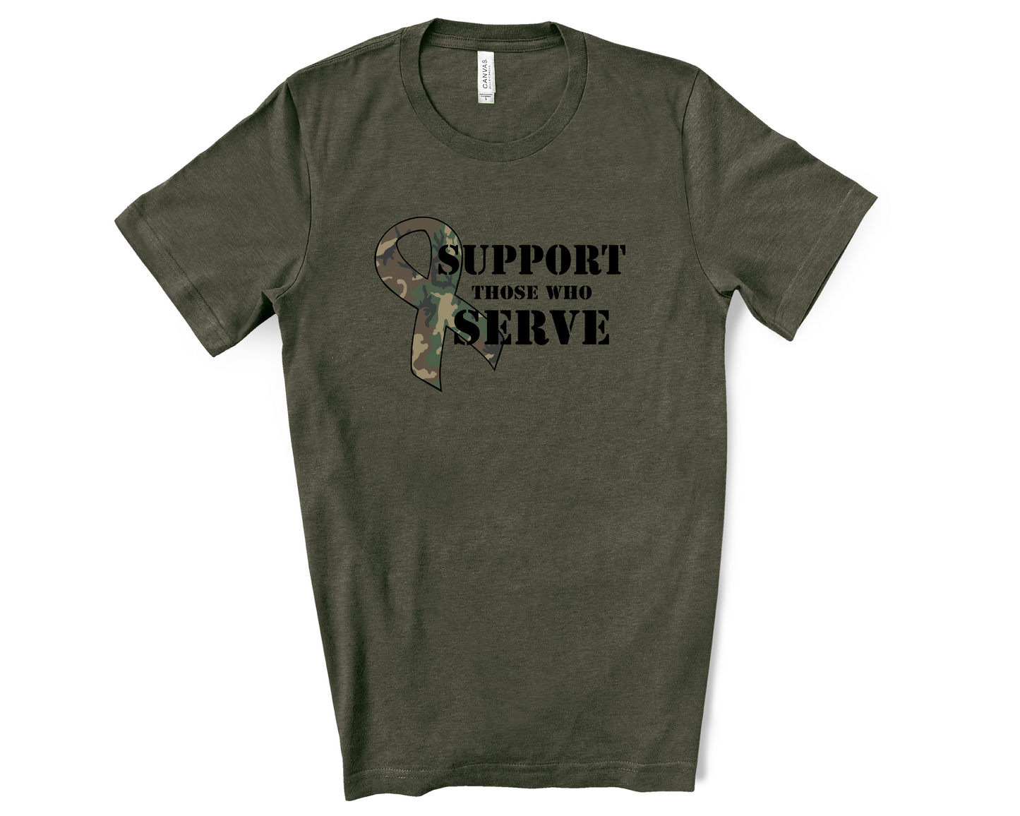 Veteran Cancer Ribbon Shirt