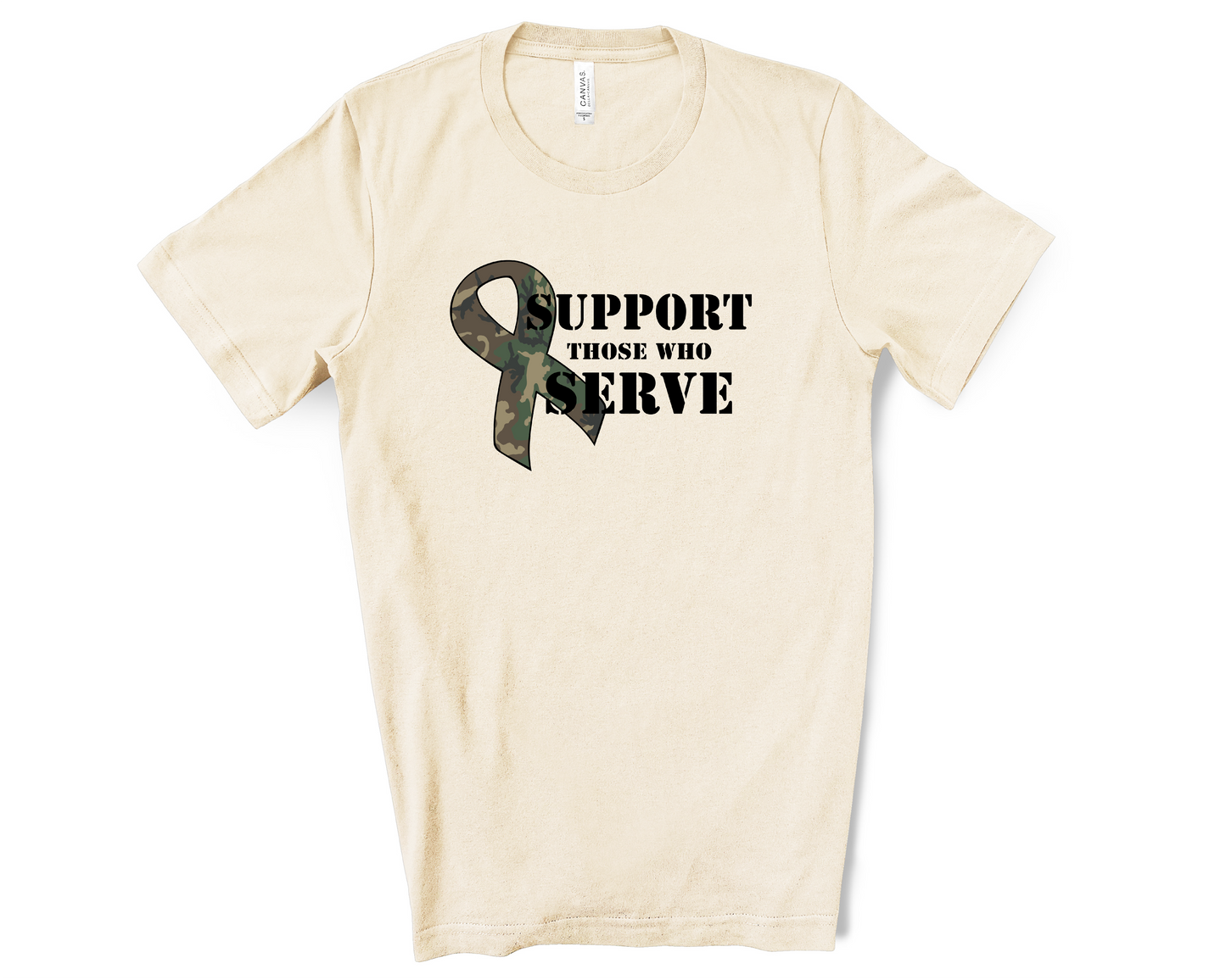 Veteran Cancer Ribbon Shirt